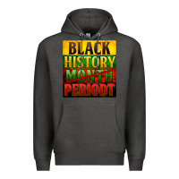 Charcoal Heather black history month periodt Premium Hoodie - Zillion Design Studio