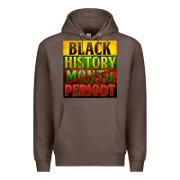Coffee black history month periodt Premium Hoodie - Zillion Design Studio