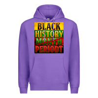 Purple black history month periodt Premium Hoodie - Zillion Design Studio
