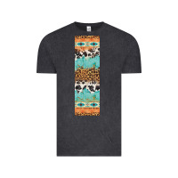 Vintage Black fall pattern Vintage Tee - Artiststas