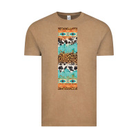 Vintage Coffee fall pattern Vintage Tee - Artiststas