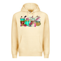 Pina Colada hair hustler coffee cups Premium Hoodie - texasbilliewilder