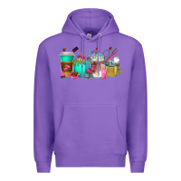Hair Hustler Coffee Cups Premium Hoodie | Teevron