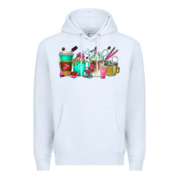 White hair hustler coffee cups Premium Hoodie - texasbilliewilder
