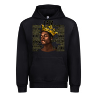 Black afro man black king i am Urban Hoodie - texasbilliewilder