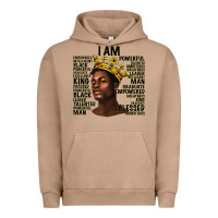 Pigment Burro afro man black king i am Urban Hoodie - texasbilliewilder