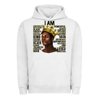 Pigment Lunar Rock afro man black king i am Urban Hoodie - texasbilliewilder
