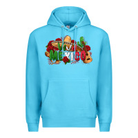 Ocean Blue viva mexico Premium Hoodie - Zillion Design Studio