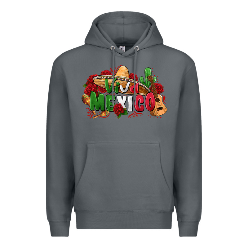 Viva Mexico Premium Hoodie by Zillion Design Studio | Teevron