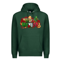 Sports Green viva mexico Premium Hoodie - Zillion Design Studio