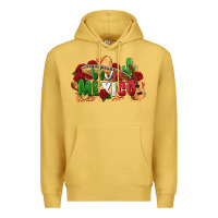 Antique Gold viva mexico Premium Hoodie - Zillion Design Studio