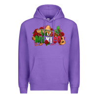 Purple viva mexico Premium Hoodie - Zillion Design Studio