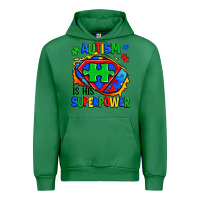Emerald autism is his superpower ripped Urban Hoodie - Zillion Design Studio