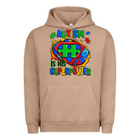 Pigment Burro autism is his superpower ripped Urban Hoodie - Zillion Design Studio