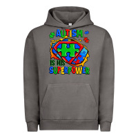 Pigment Tornado autism is his superpower ripped Urban Hoodie - Zillion Design Studio