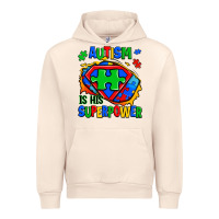 Sandshell autism is his superpower ripped Urban Hoodie - Zillion Design Studio