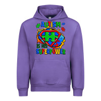 Tulip autism is his superpower ripped Urban Hoodie - Zillion Design Studio