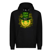 Black st. patrick's day pinch proof lucky face Premium Hoodie - RanaPortraitStore
