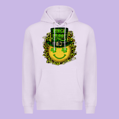 St. Patrick's Day Pinch Proof Lucky Face Premium Hoodie Designed By Ranaportraitstore