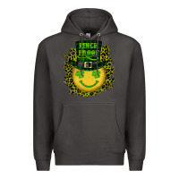 Smoke st. patrick's day pinch proof lucky face Premium Hoodie - RanaPortraitStore
