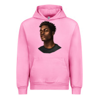 Fuchsia Pink afro man Urban Hoodie - texasbilliewilder
