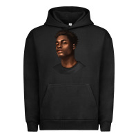 Pigment Black afro man Urban Hoodie - texasbilliewilder