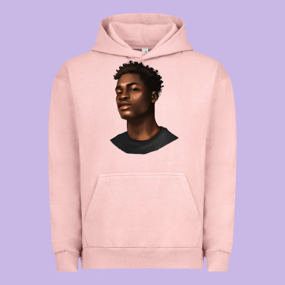 Urban Hoodie afro man