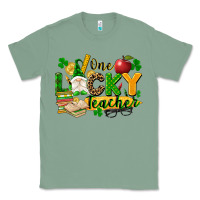 Sage one lucky teacher Classic Tee - FaDigitalArtStudio