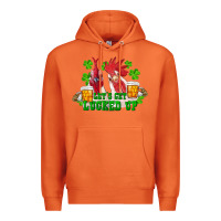 Carrot st. patrick's day roosters let's get lucked up Premium Hoodie - RanaPortraitStore