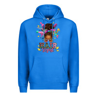 True Royal hair stylist afro messy bun Premium Hoodie - texasbilliewilder