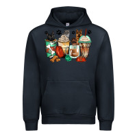 Navy german shepherd black and grey cat coffee cups Urban Hoodie - Zillion Design Studio