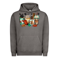 Pigment Tornado german shepherd black and grey cat coffee cups Urban Hoodie - Zillion Design Studio