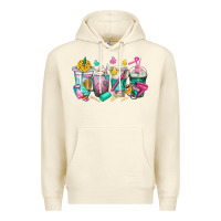 Sandshell hairstylist coffee cups Premium Hoodie - texasbilliewilder