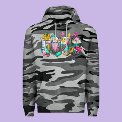 Hairstylist Coffee Cups Premium Hoodie Designed By Texasbilliewilder