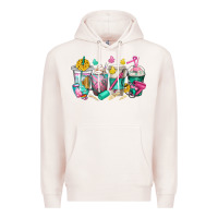 Pale Pink hairstylist coffee cups Premium Hoodie - texasbilliewilder