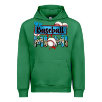 Emerald baseball mimi with leopard Urban Hoodie - Zillion Design Studio