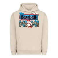Pigment French Oak baseball mimi with leopard Urban Hoodie - Zillion Design Studio
