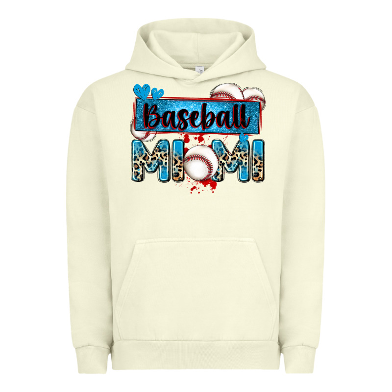Baseball Mimi With Leopard Urban Hoodie by Zillion Design Studio | Teevron