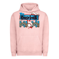 Pigment Salmon baseball mimi with leopard Urban Hoodie - Zillion Design Studio