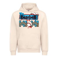 Sandshell baseball mimi with leopard Urban Hoodie - Zillion Design Studio