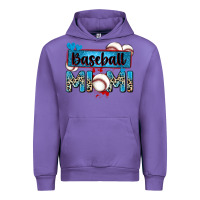 Tulip baseball mimi with leopard Urban Hoodie - Zillion Design Studio