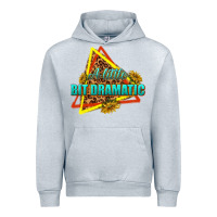 Heather Grey a little bit dramatic Urban Hoodie - texasbilliewilder