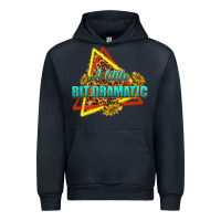 Navy a little bit dramatic Urban Hoodie - texasbilliewilder