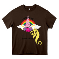 Chocolate Brown Unicorns Are Born in September Heavy Core Tee - Bettercallsaul