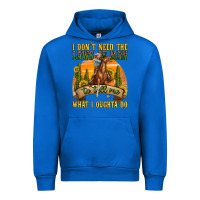 Cobalt western rodeo Urban Hoodie - texasbilliewilder