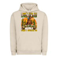 Pigment French Oak western rodeo Urban Hoodie - texasbilliewilder