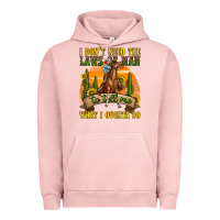 Pigment Salmon western rodeo Urban Hoodie - texasbilliewilder