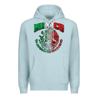 Blue Mist mexico coat of arms Premium Hoodie - Zillion Design Studio