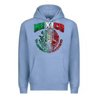 Colony Blue mexico coat of arms Premium Hoodie - Zillion Design Studio