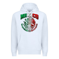 White mexico coat of arms Premium Hoodie - Zillion Design Studio